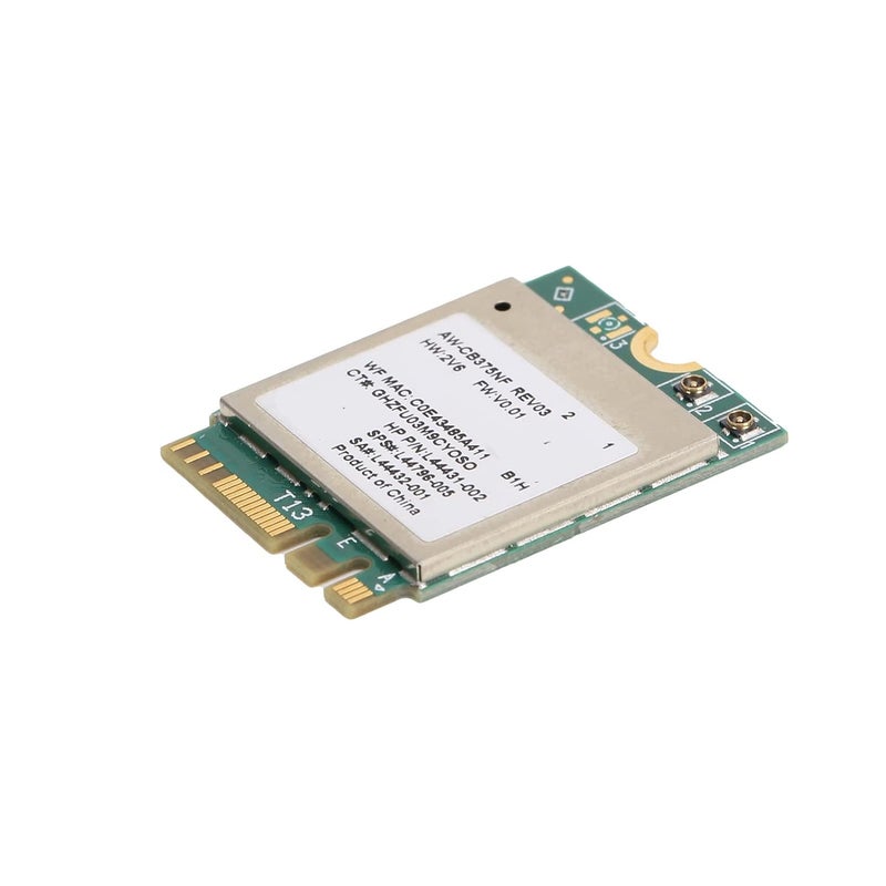 5.0 M.2 NGFF Wireless Network Card 802.11ab/gn/ac for RTL8822CE, Green Board 1pc - Image 1