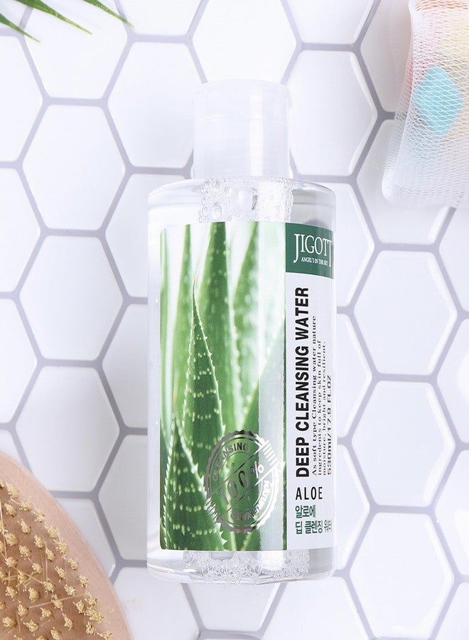Jigott - Aloe Deep Cleansing Water 17.92FL OZ/530ml - Image 2