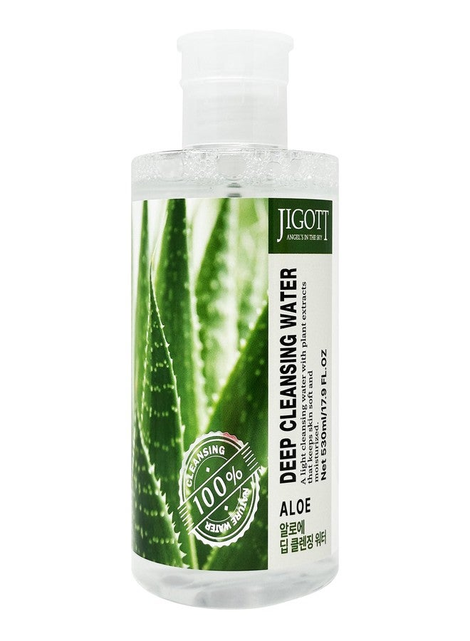 Jigott - Aloe Deep Cleansing Water 17.92FL OZ/530ml - Image 1