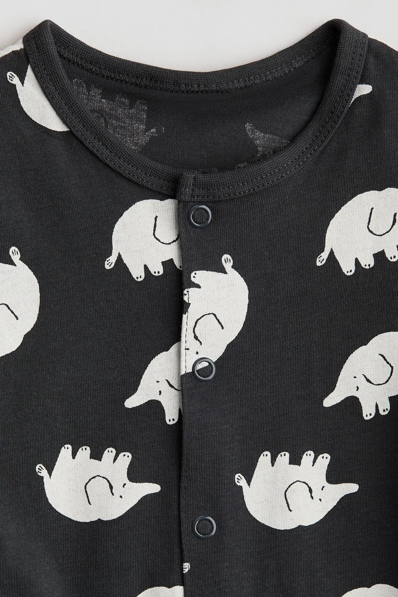 H&M Printed sleepsuit