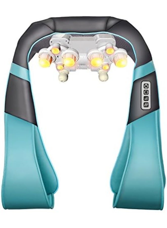 مدلك كهربائي للرقبة والظهرو كامل الجسم محمول لتخفيف آلآم العضلات، للاستخدام المنزلي، المكتب - Image 1