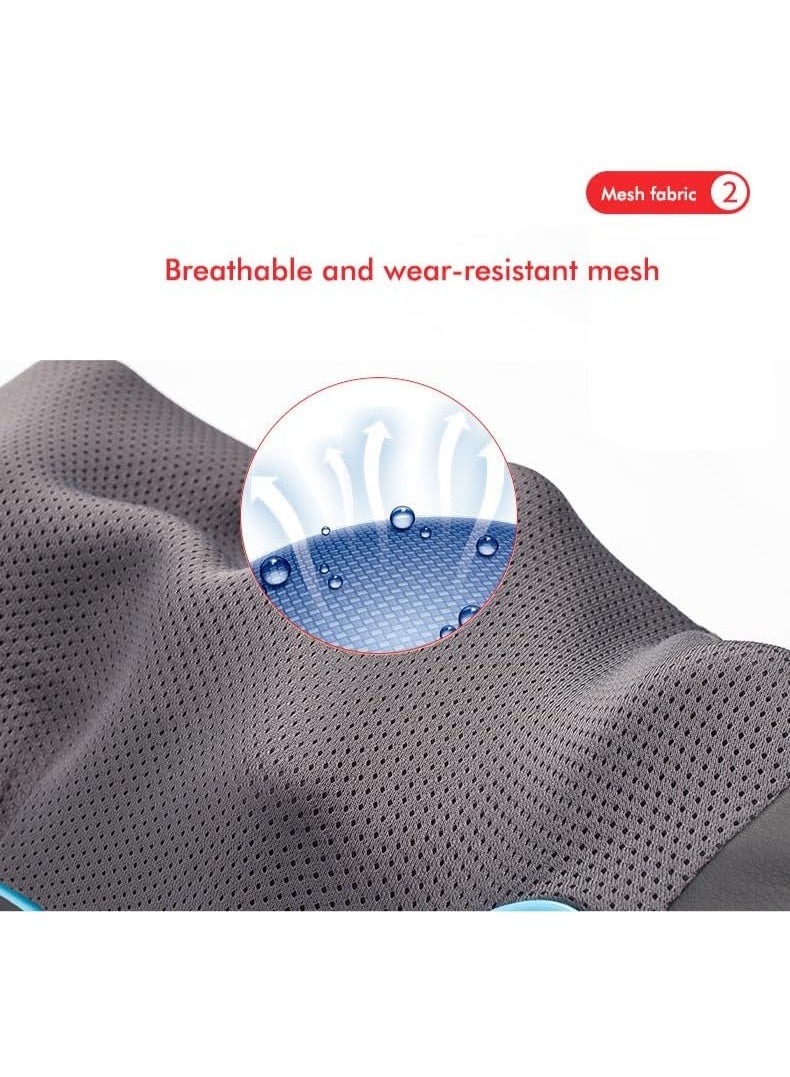 مدلك كهربائي للرقبة والظهرو كامل الجسم محمول لتخفيف آلآم العضلات، للاستخدام المنزلي، المكتب - Image 5