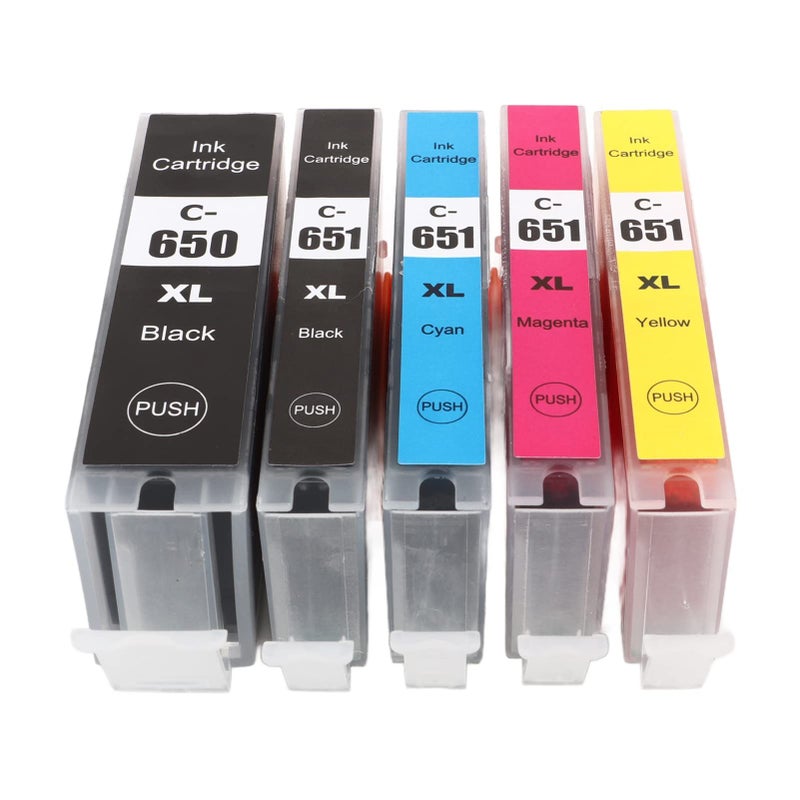 Ink Cartridge Smoother Print Clear Text for MG5460 MG5560 MG5660 5 Colors - Image 2