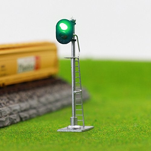 Evemodel JTD873GR 3PCS Model Railroad Train Signals 2Lights Block Signal HO Scale 12V GreenRed Traffic Lights for Train Layout New - Image 5