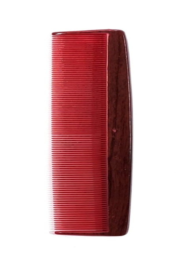 Maple Detangling Printed Dressing Hair Comb for Men,Combo Wooden finish (Multicolour), Pack of 4 - Image 5