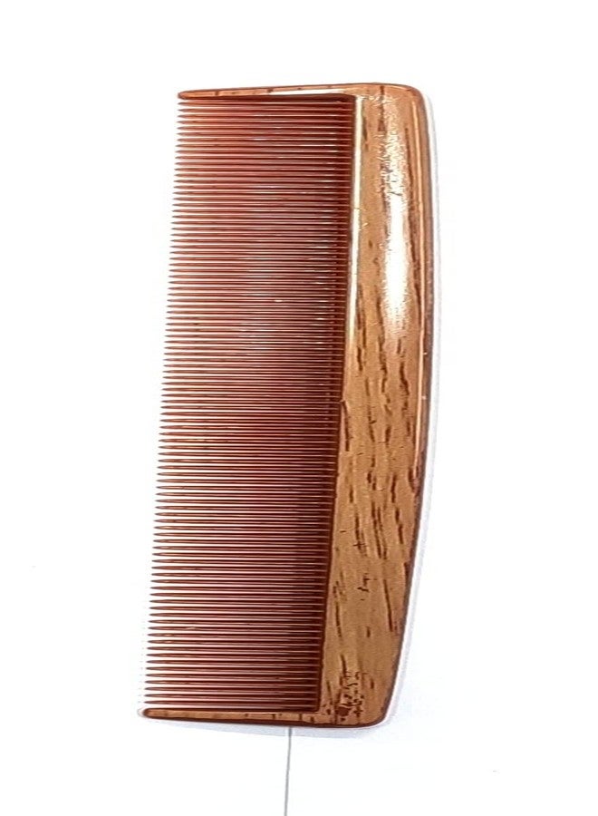 Maple Detangling Printed Dressing Hair Comb for Men,Combo Wooden finish (Multicolour), Pack of 4 - Image 3