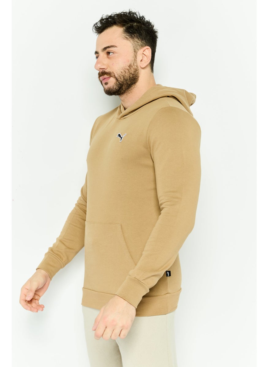 PUMA - Men Sportswear Fit Long Sleeves Outdoor Hoodies, Brown - Image 1