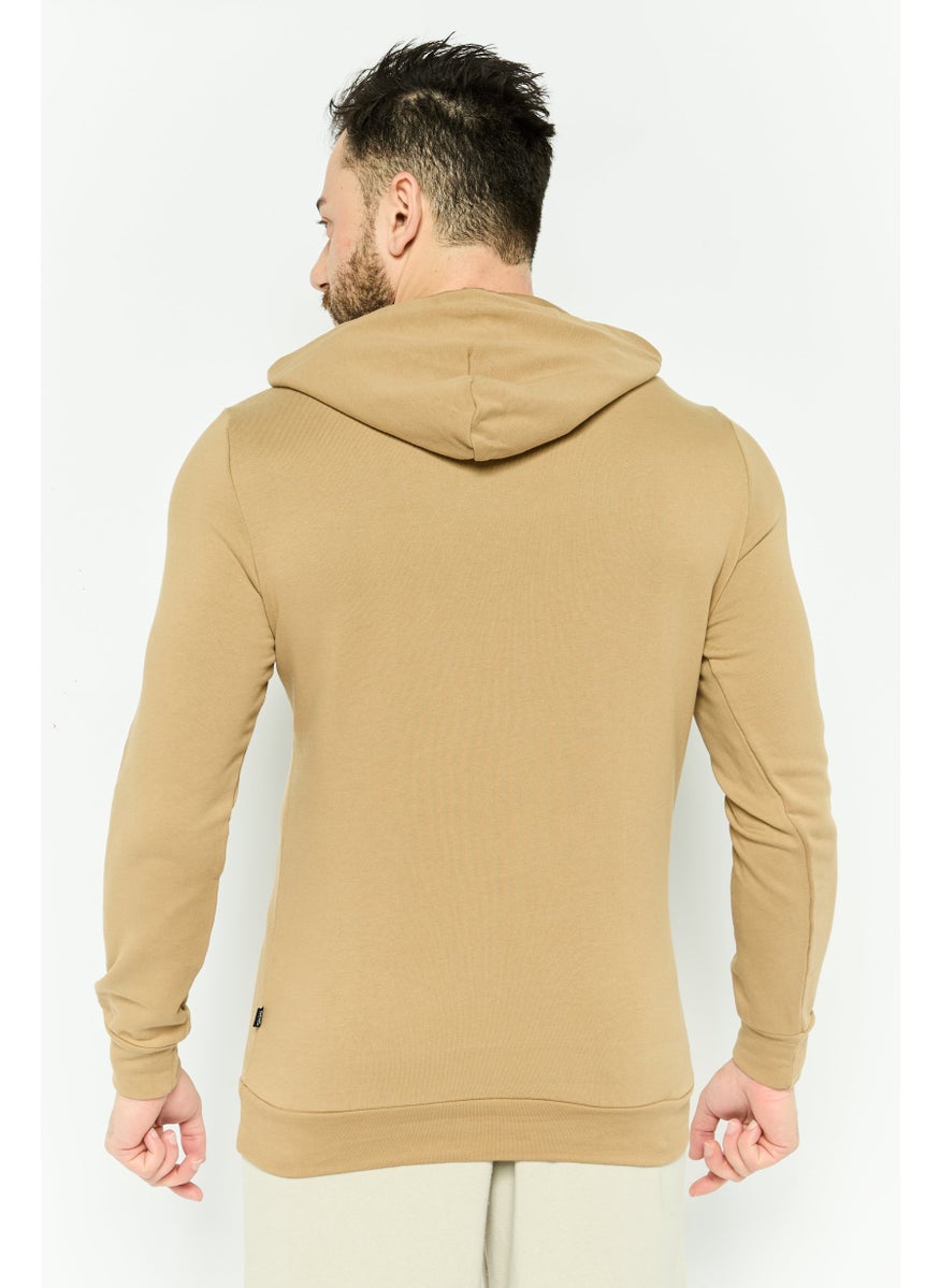 PUMA - Men Sportswear Fit Long Sleeves Outdoor Hoodies, Brown - Image 1