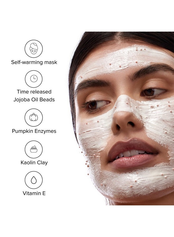 DRMTLGY Rmtlgy Pumpkin Enzyme Face Mask With Jojoba Beads. Gentle Exfoliating Pumpkin Facial Mask For Dullness Uneven Skin Tone Fine Lines And Wrinkles. - Image 5