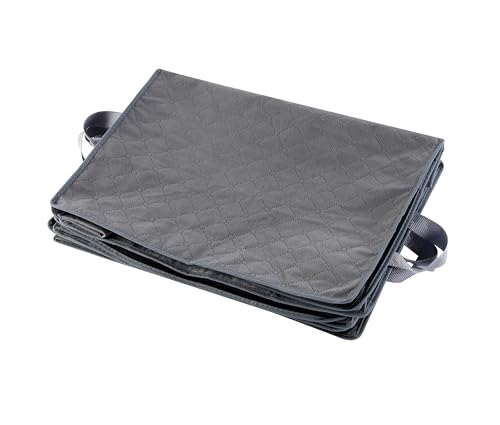 Sodynee Storage Clothes Bins Closet Bags - 35L Containers Organizer Boxes Clothing Bin Organization for Organizing Blanket Pillow Sheet Sweater, Foldable Fabric Bedroom Small Storage Totes With Lids Zipper - Image 5