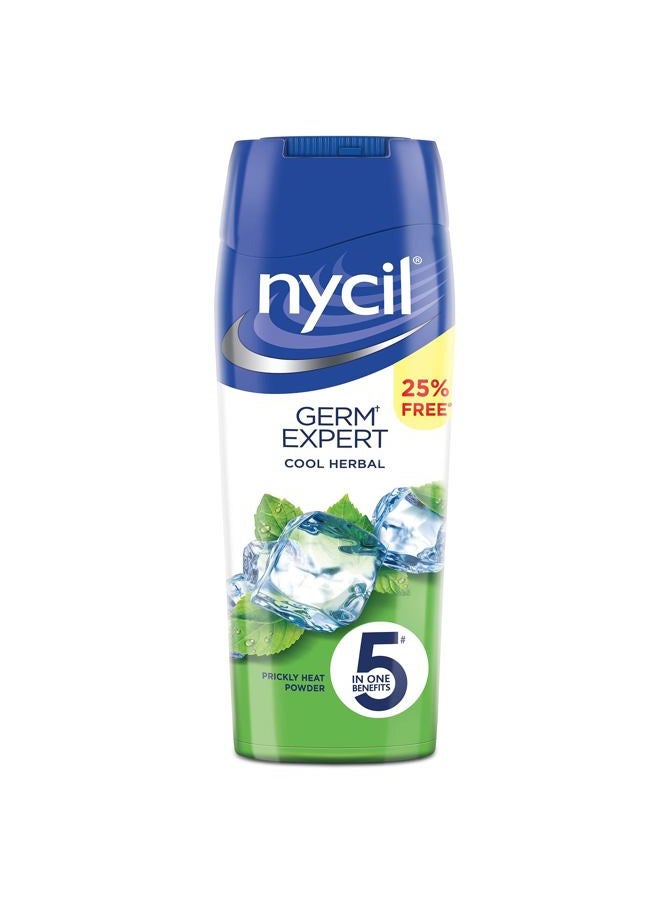 NYCIL Cool Herbal Instant Cooling Prickly Heat Powder with Neem & Pudina Cool Talc 150g - Image 5