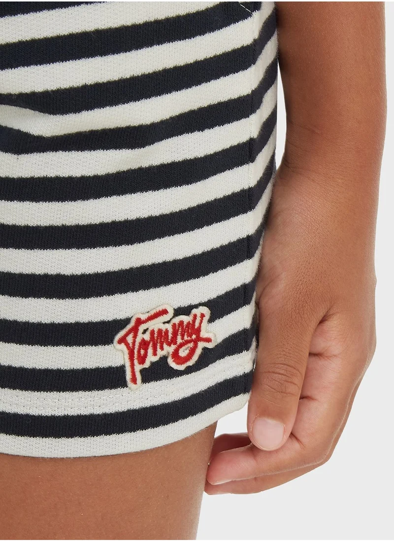 TOMMY HILFIGER Youth Breton Striped Shorts