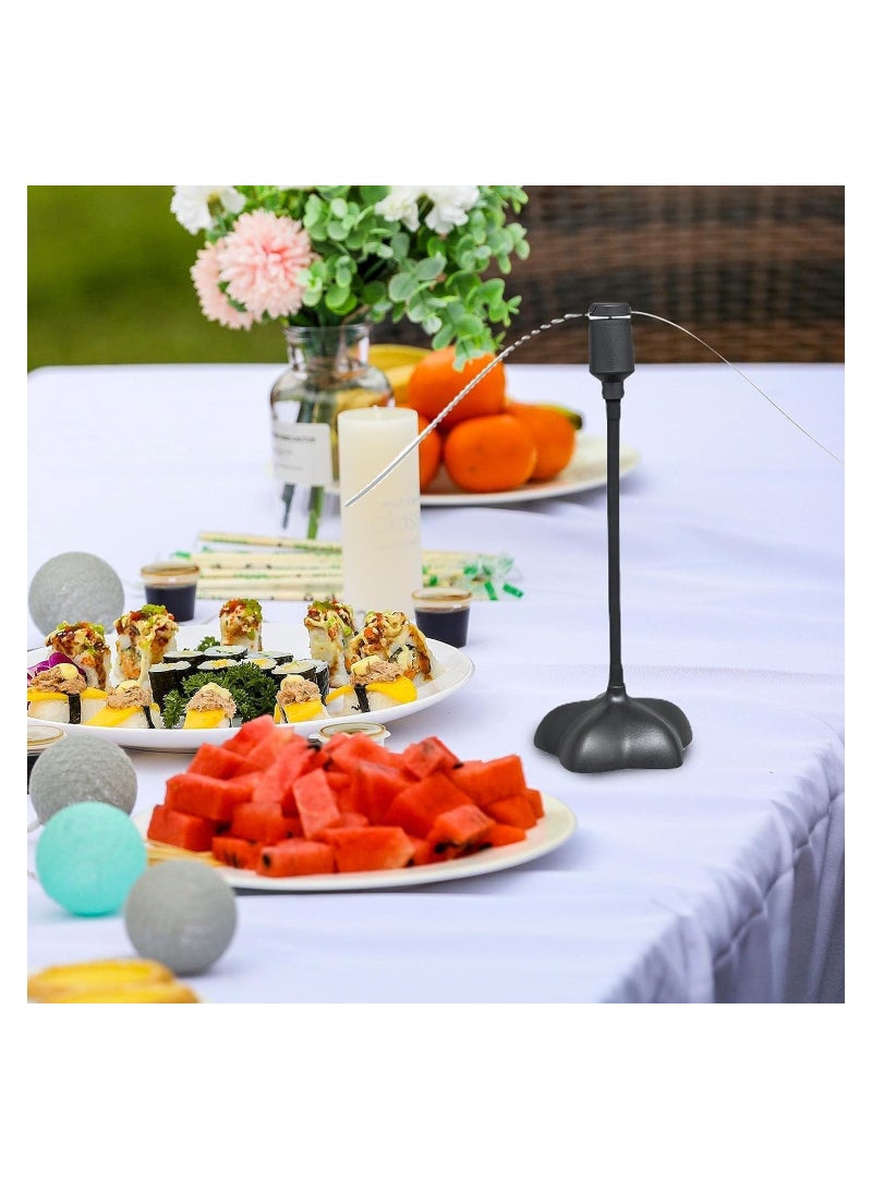 Loquat Portable Fly Repellent Fans - 2 Pack Foldable Table Fans to Keep Food Clean Outdoors, Ideal for Patios, Home, Parties, and Picnics, Effective Against Flies, Mosquitoes, and Wasps. - Image 5