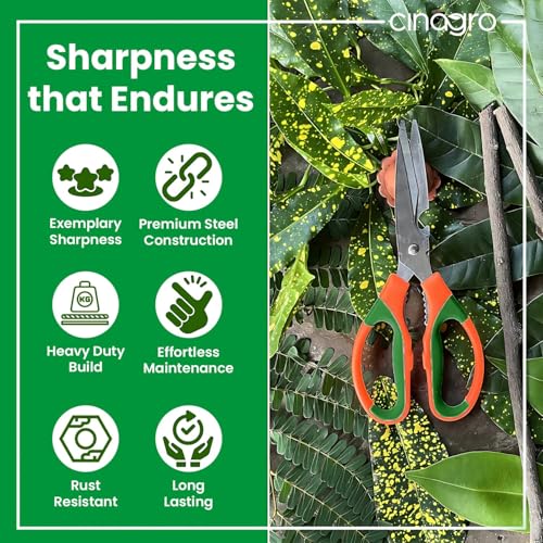 Cinagro Garden Scissors for Home Gardening - Image 4