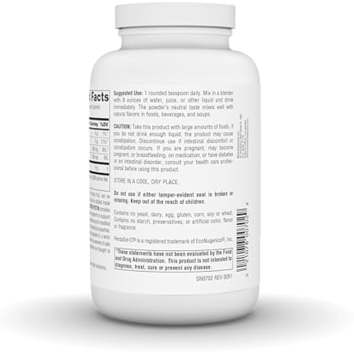 Source Naturals PectImmune™ Modified Citrus Pectin Powder for Cellular Immune Health, 200 Grams - Image 4
