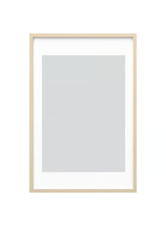 Zaboon Frame, birch effect, 61x91 cm - Image 1