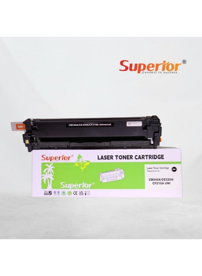 SOS Superior Superior CF210B Black Compatible Toner Cartridge – With Chip - Image 1