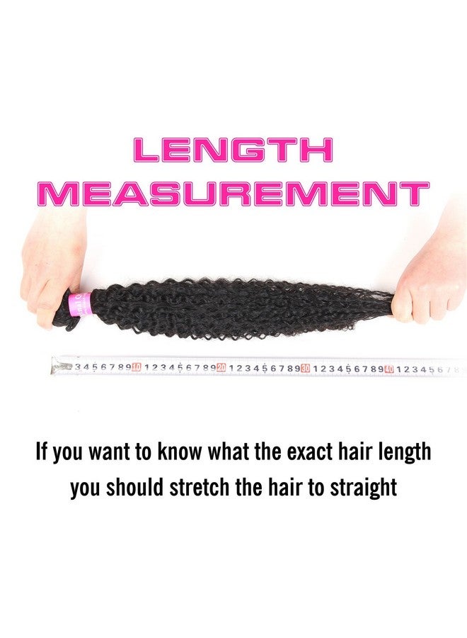 ORIGINAL QUEEN 100% Brazilian Unprocessed Virgin Kinky Curly Human Hair Weave 3 Bundles Deep Curly Hair Extensions Mixed Length 8 8 8Inches By Original Queen - Image 2