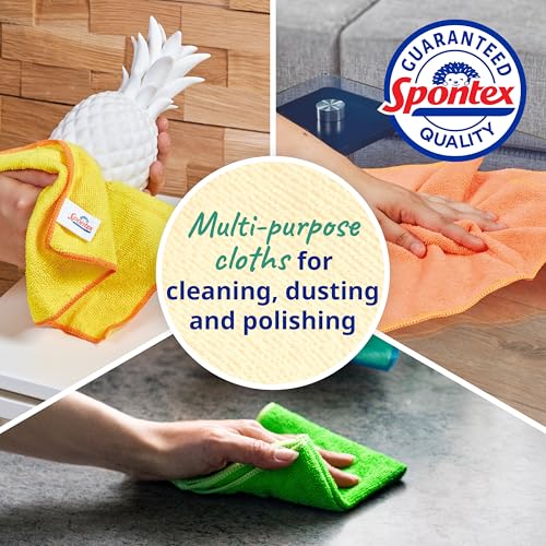 Spontex Microfibre Cloth 4pk - Image 2