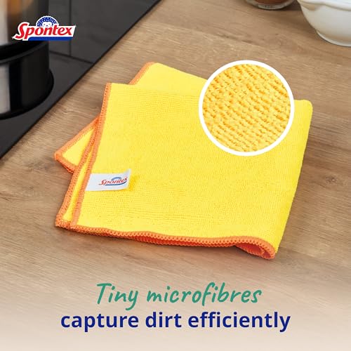 Spontex Microfibre Cloth 4pk - Image 3
