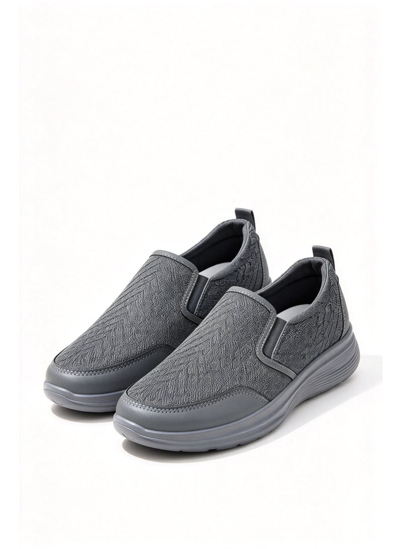 Amity Men's Slip-On Orthopedic Walking Shoes, Breathable Knit Mesh, Non-Slip - Image 1