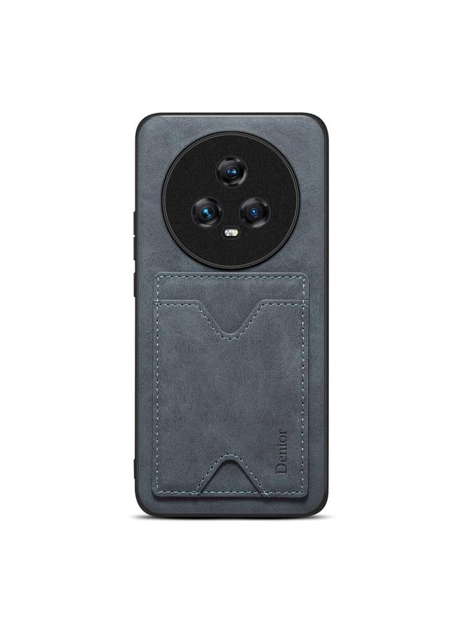 The Bros Case For Honor Magic5 5G PU Back Cover Card Slot Holder Phone Case