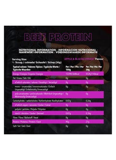 NXT Nutrition NXT Nutrition Beef Protein Isolate Powder - Protein Powder High in Natural Amino Acids- 1.8kg, Apple And Blackcurrant  - Image 4