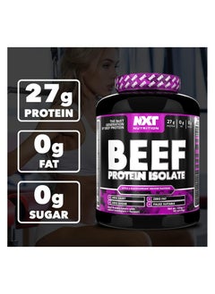 NXT Nutrition NXT Nutrition Beef Protein Isolate Powder - Protein Powder High in Natural Amino Acids- 1.8kg, Apple And Blackcurrant  - Image 5