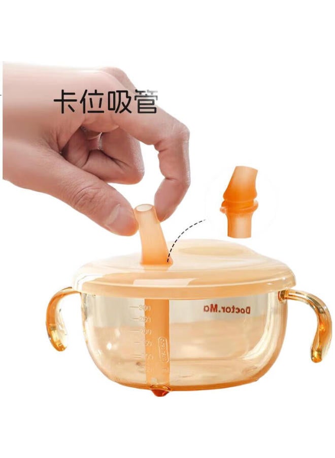 Doctor Ma Baby Food Bowl Baby Drinking Soup Sippy Cup Rice Paste Cup Ppsu Newborn Water Feeding Bowl With Suction Cup Nano Color - Image 1