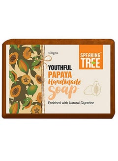 Speaking Tree Youthful Papaya Handmade Soap (Pack Of 3)  - Image 2