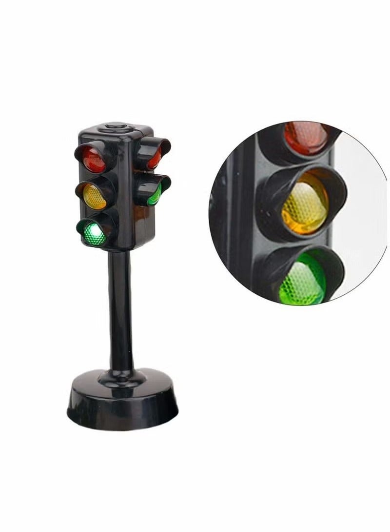 Kids Traffic Light Toy Traffic Signal Light Model Toys Early Education Playset for Kids Toddler (2 Pcs) - Image 5