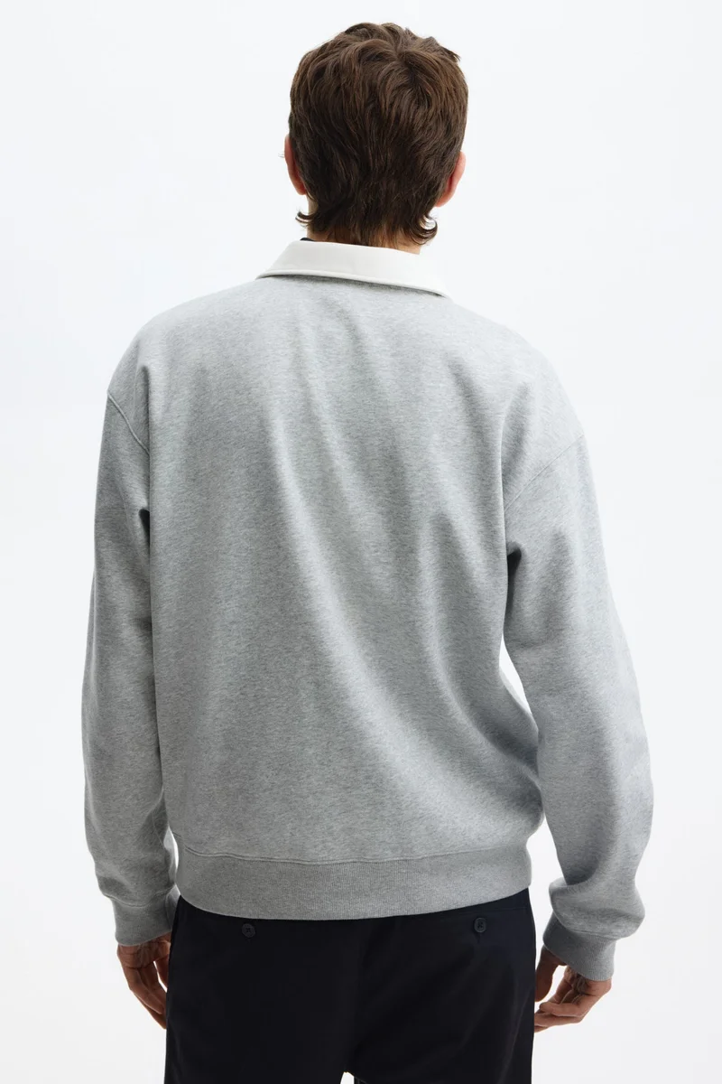 H&M  Loose Fit Rugby sweatshirt for Men | Best Price UAE