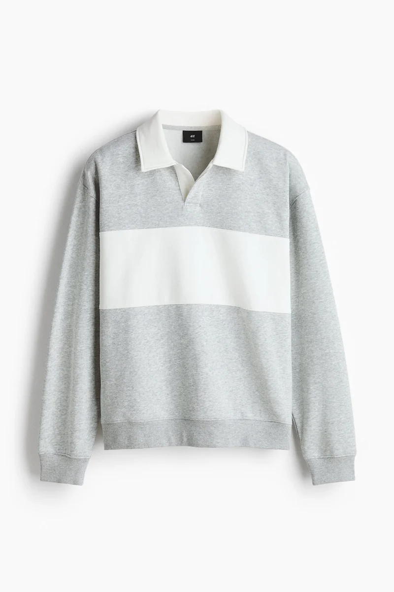 H&M  Loose Fit Rugby sweatshirt for Men | Best Price UAE