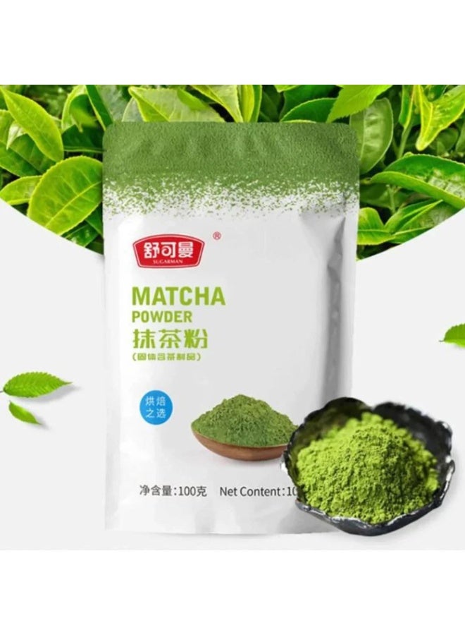Sugarman Pure Premium Matcha Powder for Baking and Cooking - 100g