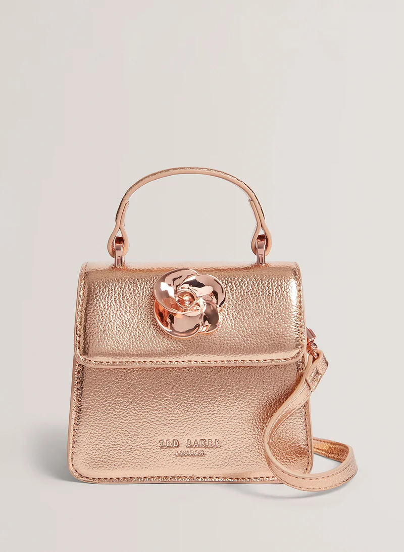 Ted Baker Rosami Rose Detail Top Handle Crossbody