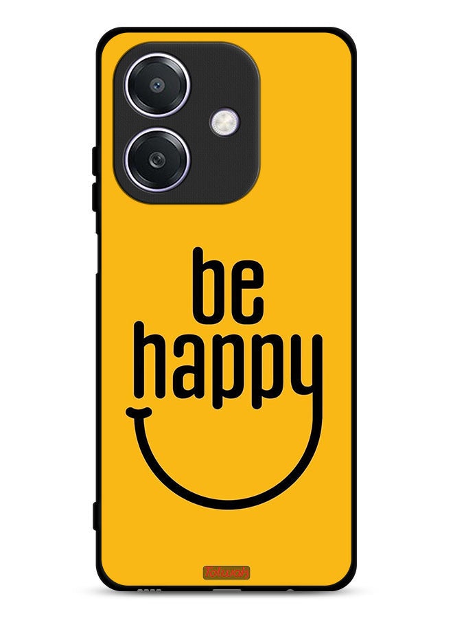 Tolwak Oppo A3x 5G Protective Case Cover Be Happy - Image 1