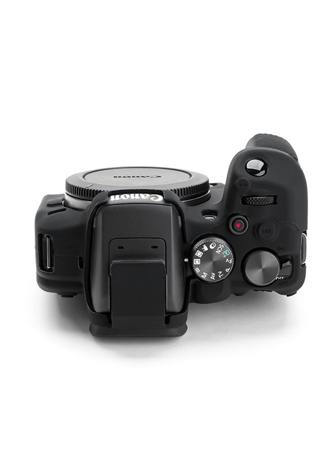 Rieibi EOS R10 Camera Case - Silicone Case for Canon eos R10 Digital Camera - Protective Cover Silicone for Canon R10 - Black - Image 3