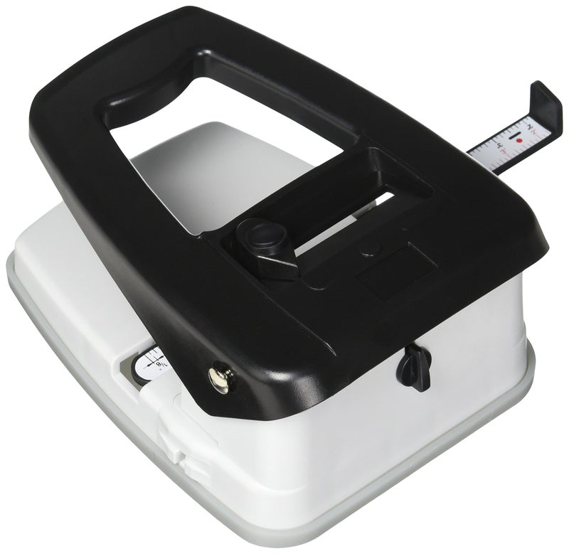 Baumgartens SICURIX 3-in-1 ID Card Punch 5"x6"x4" 18 Sheet Capacity BLACK (80200) - Image 2