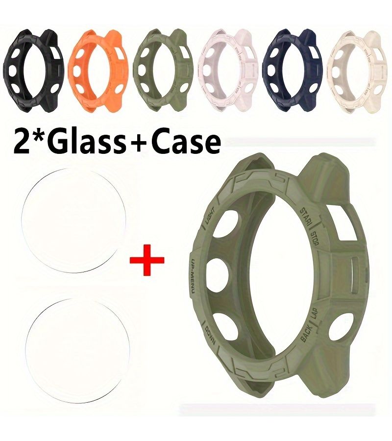 حماية الشاشة الخضراء الكاملة لجهاز Epix Pro 47mm Fenix 7 - Image 1