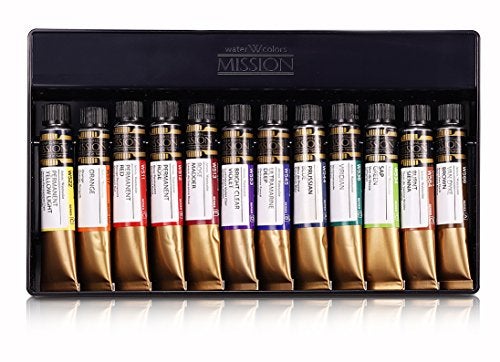 Mijello Mission Gold Water Color MWC7012 7ml x 12 Colors - Image 3