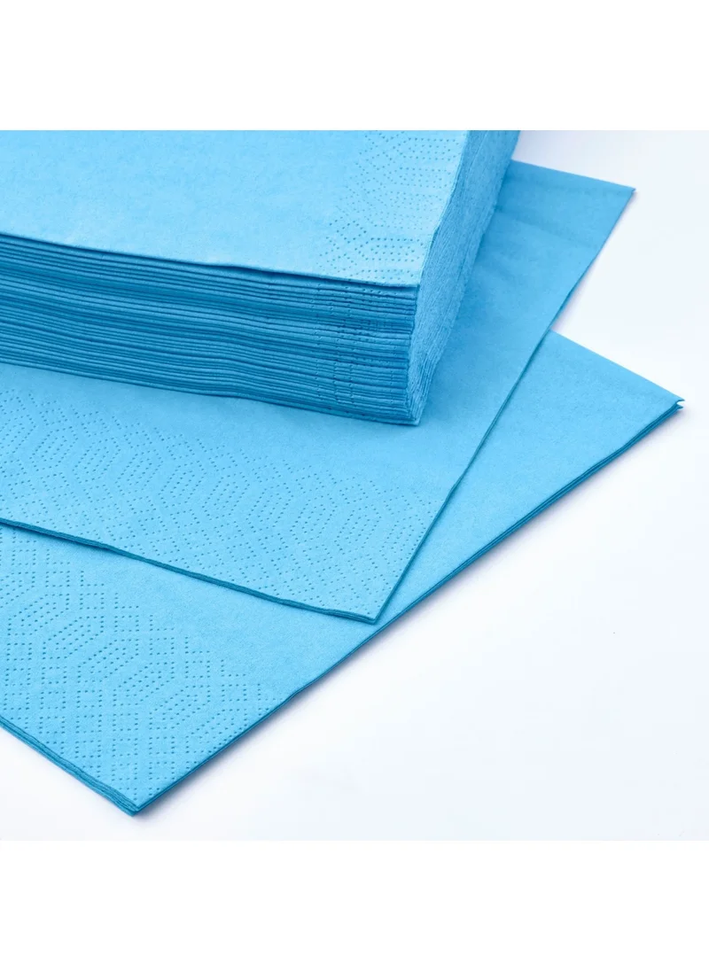 أيكيا 50 Pieces 3 Layer Wide 40X40 Cn Trade Colored Paper Napkins with High Water Absorption