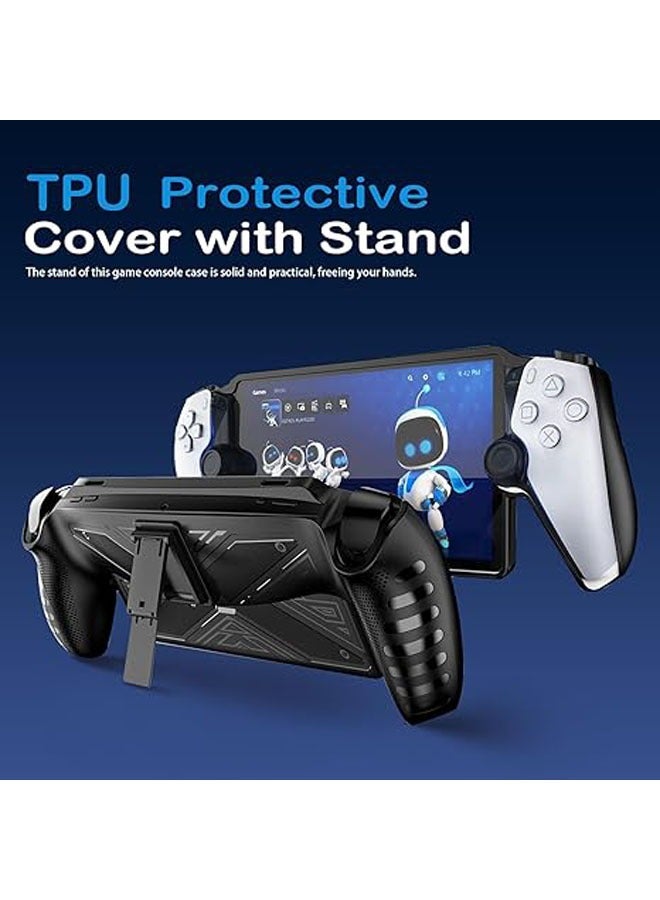General Silicone case compatible with PlayStation Portal remote control player PS5 console accessories, PS5 Portal handheld console protective holster  - Image 2