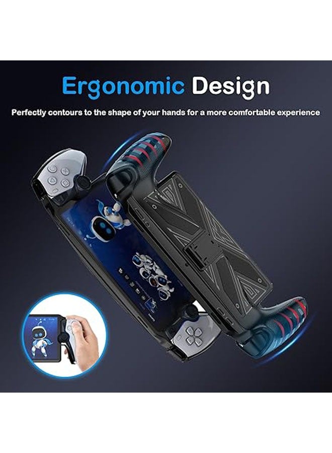 General Silicone case compatible with PlayStation Portal remote control player PS5 console accessories, PS5 Portal handheld console protective holster  - Image 4