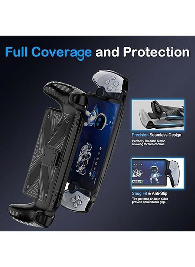 General Silicone case compatible with PlayStation Portal remote control player PS5 console accessories, PS5 Portal handheld console protective holster  - Image 5