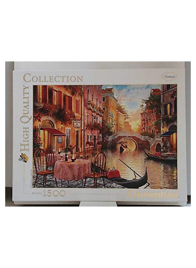 كلمينتوني أحجية تركيب صور على شكل مدينة البندقية من 1500 قطعة - Image 4