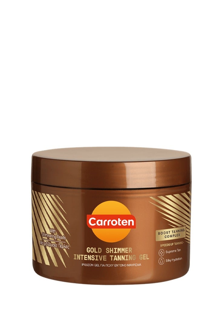 Carroten Gold Shimmer Tanning Gel Clear 150ml