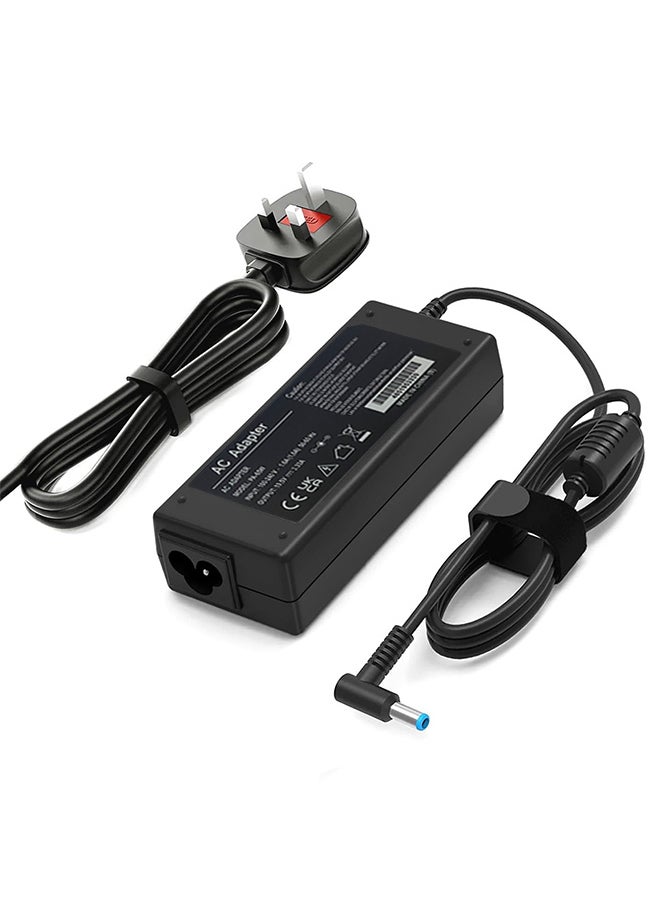 VINSOC HP Laptop Charger 65W 45W 19.5V AC Adapter Replacement for HP Chromebook 11 14 G3 G4 Pavilion X360 11 13 15-f Envy 13 15 17 Stream 11 13 14 Elitebook Folio 1040 g1 Laptop (Blue Tip 4.5x3.0mm)  - Image 1