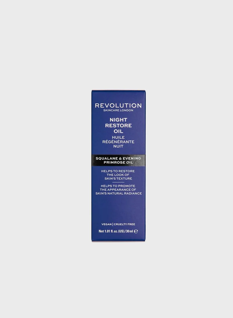 REVOLUTION Night Restore Oil