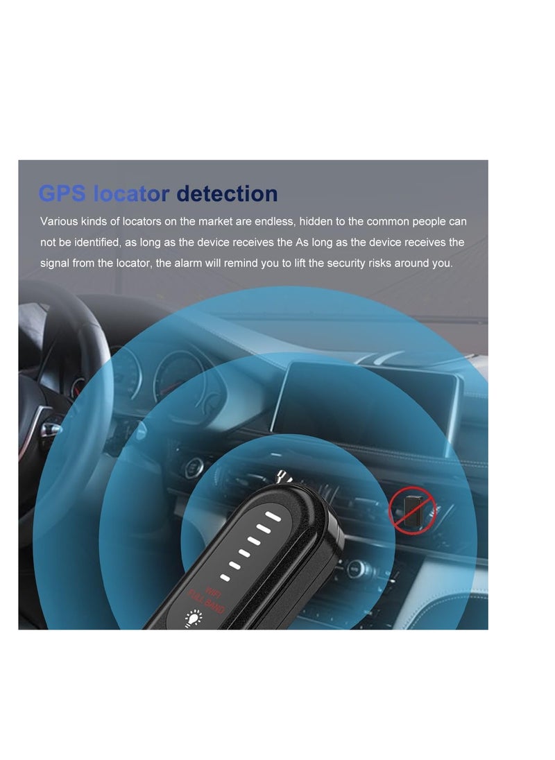 KASTWAVE Hidden Camera Detectors, Portable Wireless Camera Detectors, Anti-Photo Hidden Camera Detector, Hidden Camera Detectors and Bug Detector for Car Indoor Home Hotel Travel Office  - Image 4