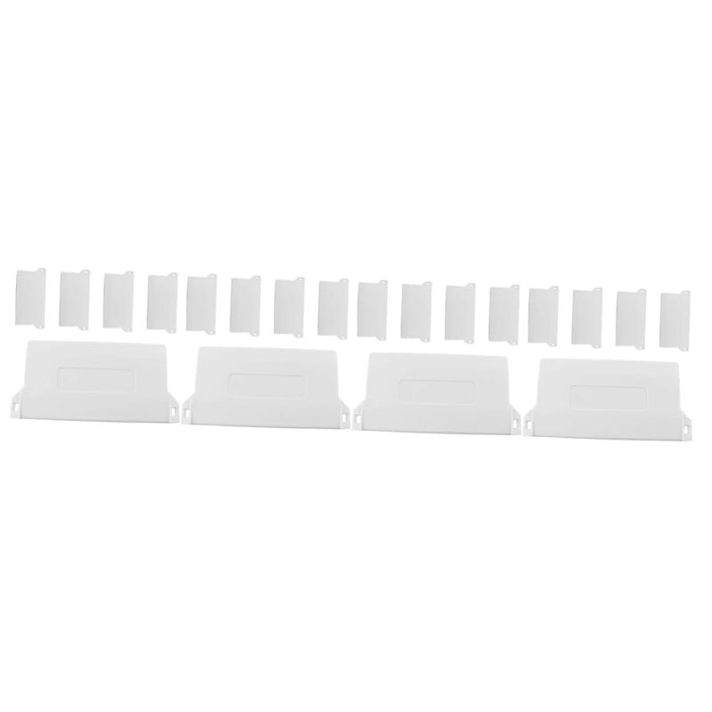 Vertical Blind Weights And Replacement Plates 20 Pieces Easy Installation 4 Pack - Image 2